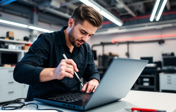 Computer repair technician at KRV Computer Solutions